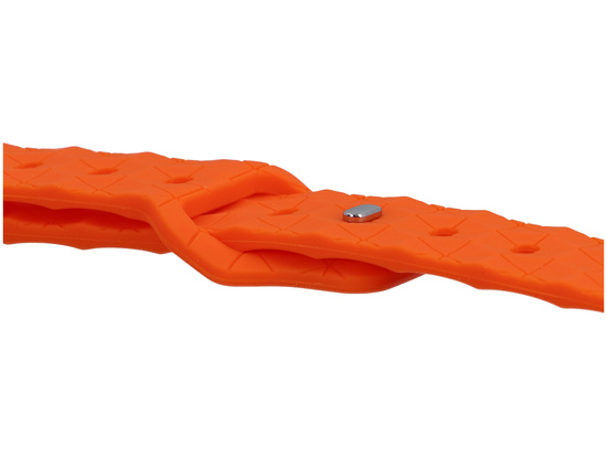 GlacierX Silicone Rhombille Strap Vibrant Orange for Apple Watch 42/44/45/49mm Orange