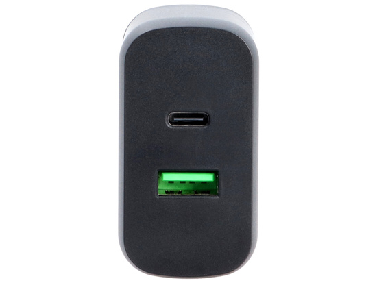 New GaN 65W USB-A + USB-C QC PD wall charger Encore Energy MD-65C4329