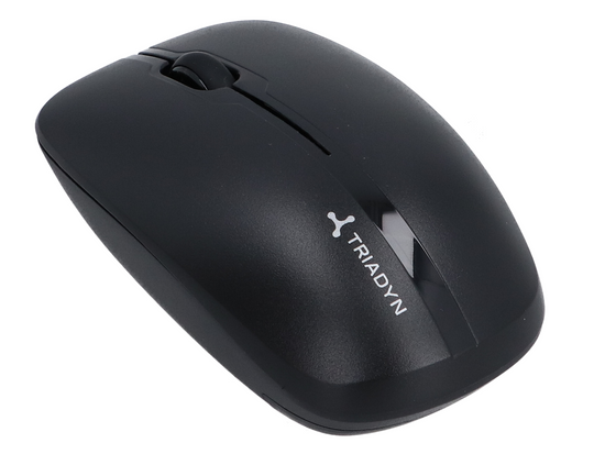 Neues Drahtloses Bürosystem Triadyn ELTANIN Tastatur PORTIA und Maus BELINDA 1600 DPI Schwarz