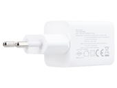 Нова мережна зарядка GaN 30W USB-A USB-C QC PD Encore Energy MD-3083Z + кабель 2x USB-C 100см