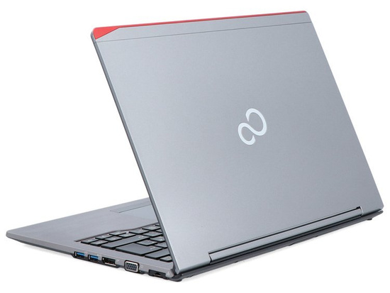 Fujitsu Lifebook U745 i5-5200U 8GB NOVÝ DISK 120GB SSD 1600x900 Třída A Chybí baterie Windows 10 Professional + Taška + Myš
