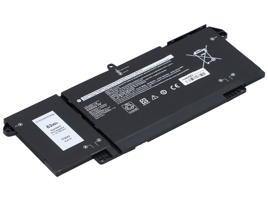 Nuova batteria Encore Energy per Dell Latitude 5320 7320 7420 7520 63Wh 15.2V 4145mAh 7FMXV