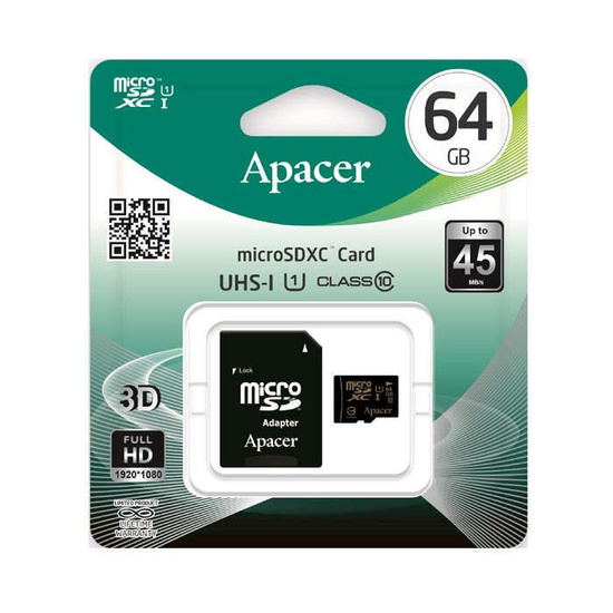 Nokia T20 TA-1397 LTE 4GB 64GB Ozeanblau Ausstellungsstück Android + Neue Apacer Secure Digital Card microSDXC 64GB Speicherkarte