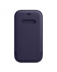 Original Étui en cuir Magsafe Apple iPhone 12 / 12 Pro Deep Violet