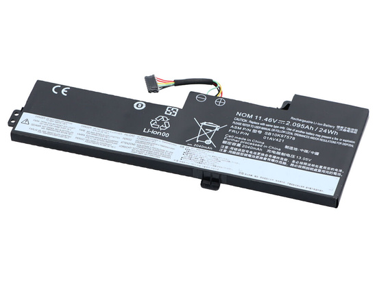 Новий акумулятор для Lenovo ThinkPad T470 T480 A475 A485 11.4V 24Wh 2040mAh 01AV420 01AV421