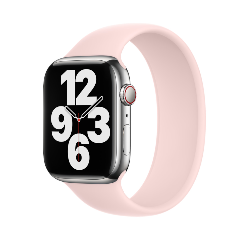 Original Apple Solo Loop Strap Chalk Pink 45mm talla 8 en embalaje sellado
