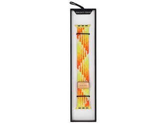 Nový pásek GlacierX Braided Magnetic Buckle Citrus Candy pro Apple Watch 38/40/41mm Citrónový