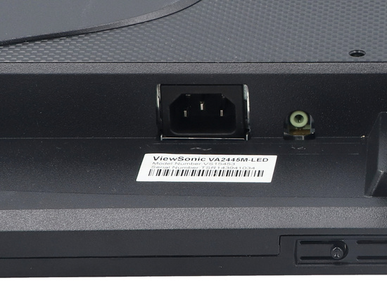 Monitor Viewsonic VA2445 LED 24" 1920x1080 D-SUB DVI Clase A