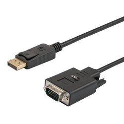 Кабель Savio DisplayPort - VGA CL-92 1,8 м