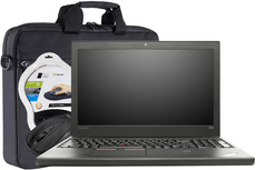 Lenovo ThinkPad T550 i5-5300U 16GB 512GB SSD 1920x1080 Clase A Windows 10 Home + Bolsa para laptop Dynabook 15,6" + Ratón + Alfombrilla para ratón Tracer