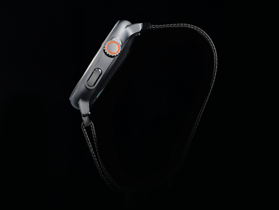 Nuovo Smartwatch GlacierX Aura Black + Bracciale in mesh + Pellicola protettiva