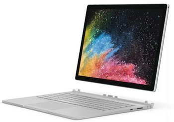 Microsoft Surface Book 2 Touch i7-8650U 16GB 512GB SSD 13,5" 3000x2000 GTX 1050 Silber Klasse A Windows 11 Professional