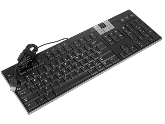 Clavier multimédia Dell U0003-DEL5 Noir QWERTY (+autocollants)