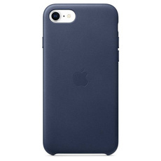 Original Leather Case Apple iPhone SE (2nd.Gen.) Midnight Blue