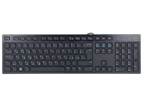 NEW DELL QUIETKEY KB216-BK-SLOV BLACK QWERTZ KEYBOARD 07HKJ0 OEM