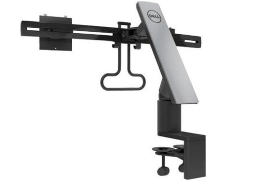 Neu Dell Halterung für 2 Monitore MDA17 Silber/Schwarz (482-BBCE) Box
