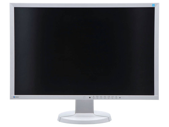 Set of Two EIZO FlexScan EV2436W 24" IPS 1920x1200 LED DisplayPort White Class A Monitors