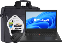 Lenovo ThinkPad T480 i3-8130U 16GB 480GB SSD 1920x1080 Клас A- Windows 11 Home + Сумка для ноутбука Dynabook 15,6" + Миша + Килимок під мишу Tracer