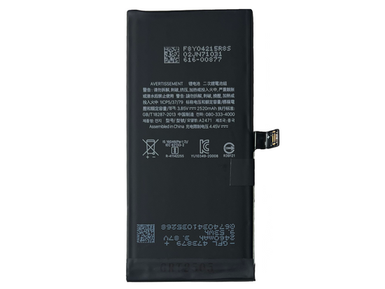 Nouvelle batterie Encore Energy pour Apple iPhone 12 Mini A2471 9,70Wh 3,85V 2520mAh
