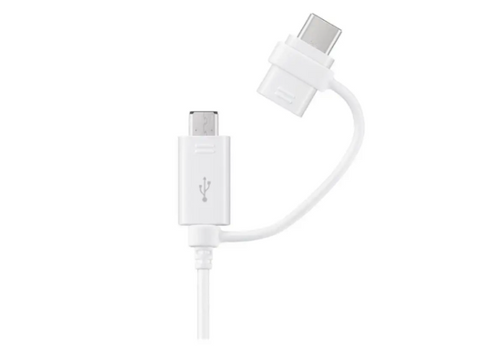 New Samsung Combo USB - USB-C + Micro USB Cable