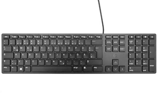 Neue HP Wired 320K HSA-P010K QWERTZ DE Tastatur