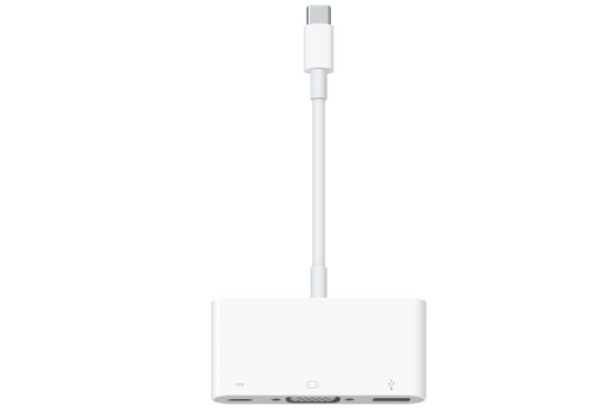 Nový adaptér originál Apple z konektoru Mini DisplayPort na VGA A1307