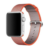 Original Apple Watch Strap Woven Nylon Space Orange / Anthracite 38mm en emballage scellé