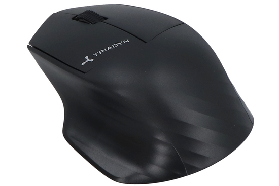 Nuovo Set Ufficio Wireless Triadyn ALYA Tastiera SKATHI e Mouse GREIP 1600 DPI Nero