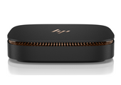 Gebraucht HP Elite Slice G2 Mini USFF i5-7500T 4x2.7GHz 8GB 128GB SSD WIFI Windows 10 Home BOX SET