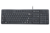 Professional Office Keyboard DELL KB212-B USB Black + Stickers