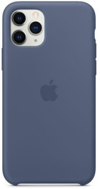 Étui en silicone original pour iPhone 11 Pro Alaskan Blue