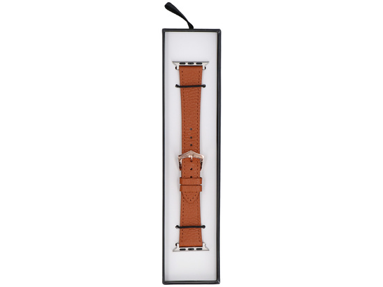 New strap for GlacierX Textured Leather Brown smartwatch for Apple Watch 38/40/41mm Brown