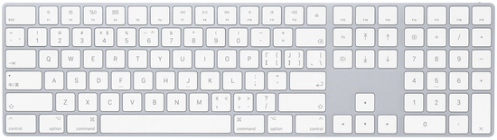 Tastiera originale Apple Magic Keyboard con tastierino numerico cinese