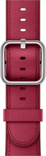 Originale Apple Orologio con cinturino Classic Buckle Berry 42 mm in confezione sigillata