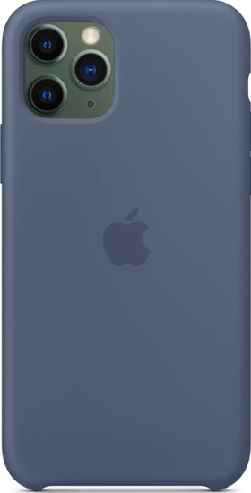 Custodia in silicone originale iPhone 11 Pro Alaskan Blue