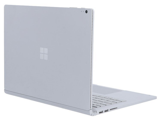 Microsoft Surface Book táctil i5-6300u 8GB 256GB SSD 13,5" 3000x2000 Clase A Plata Windows 10 Professional