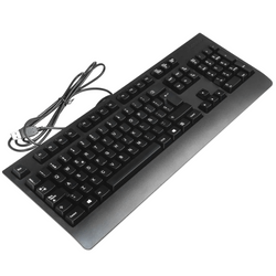 NUEVO Teclado Lenovo SK-8827 USB Cableado Negro Stickers