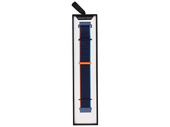 Nouvelle sangle pour smartwatch GlacierX Grip Strap Nylon Océan Bleu Orange-bleu 22mm