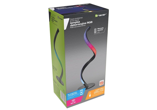 Lampe Décorative de Bureau Tracer Ambience - Smart Spiral Noire