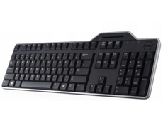 Clavier Dell SmartCard KB813 USB QWERTY + Autocollants (sans pieds)