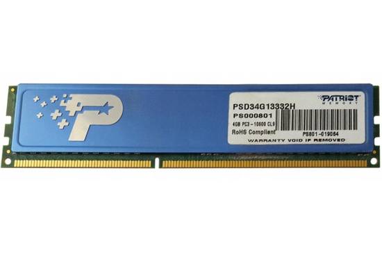 RAM-Speicher Patriot DDR3 4GB 1333MHz CL9