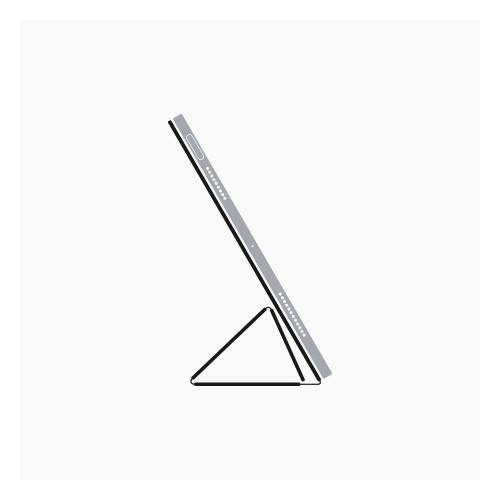 Originale Caso Apple iPad Air (4a e 5a generazione) Smart Folio Arancione elettrico