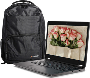 Dell Latitude E7470 i5-6300U 8GB 256GB SSD 1920x1080 Classe A- + Nouveau Sac à Dos FRISK