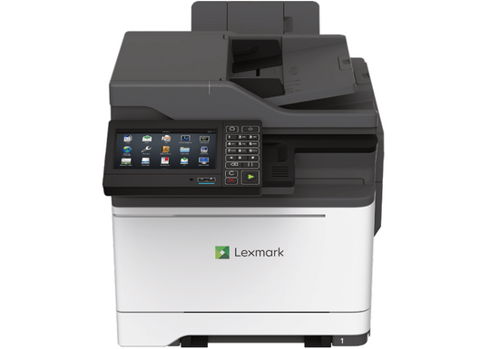 Lexmark CX625 Multifunction Device MONO DUPLEX NETWORK Print count below 10,000 printed pages