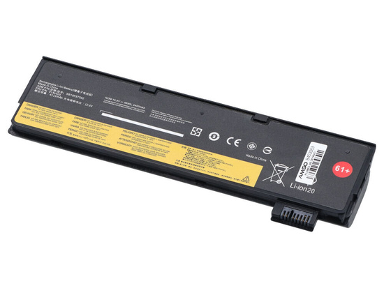 Новий акумулятор Lenovo ThinkPad A475 P51S T25 T470 T570 48Wh 10.8V 4400mAh 01AV425