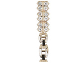 New GlacierX Zirconia Clover Chain Bracelet Gold for Apple Watch 38/40/41mm Gold