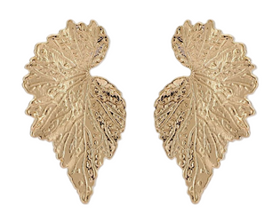 Botanical Earrings Gold