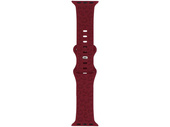 Nuovo cinturino per smartwatch GlacierX Silicone Leopard Burgundy per Apple Watch 38/40/41mm Bordeaux