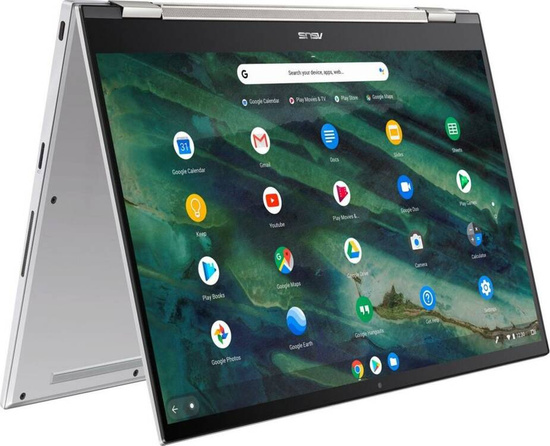 Nach der Rückgabe des Touchscreen Asus Chromebook Flip C436F Silber i5-10210U 16GB 256GB 1920x1080 Chrome OS