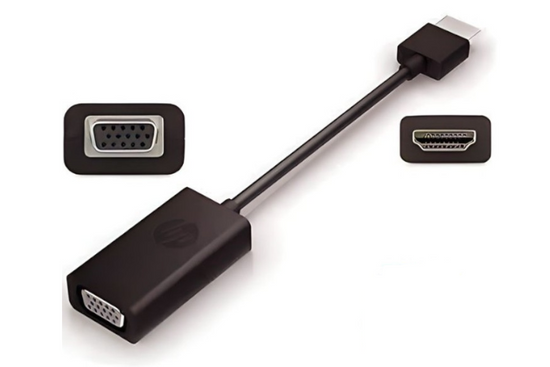 Nuevo adaptador conversor HP HDMI - VGA P/N 700568-001